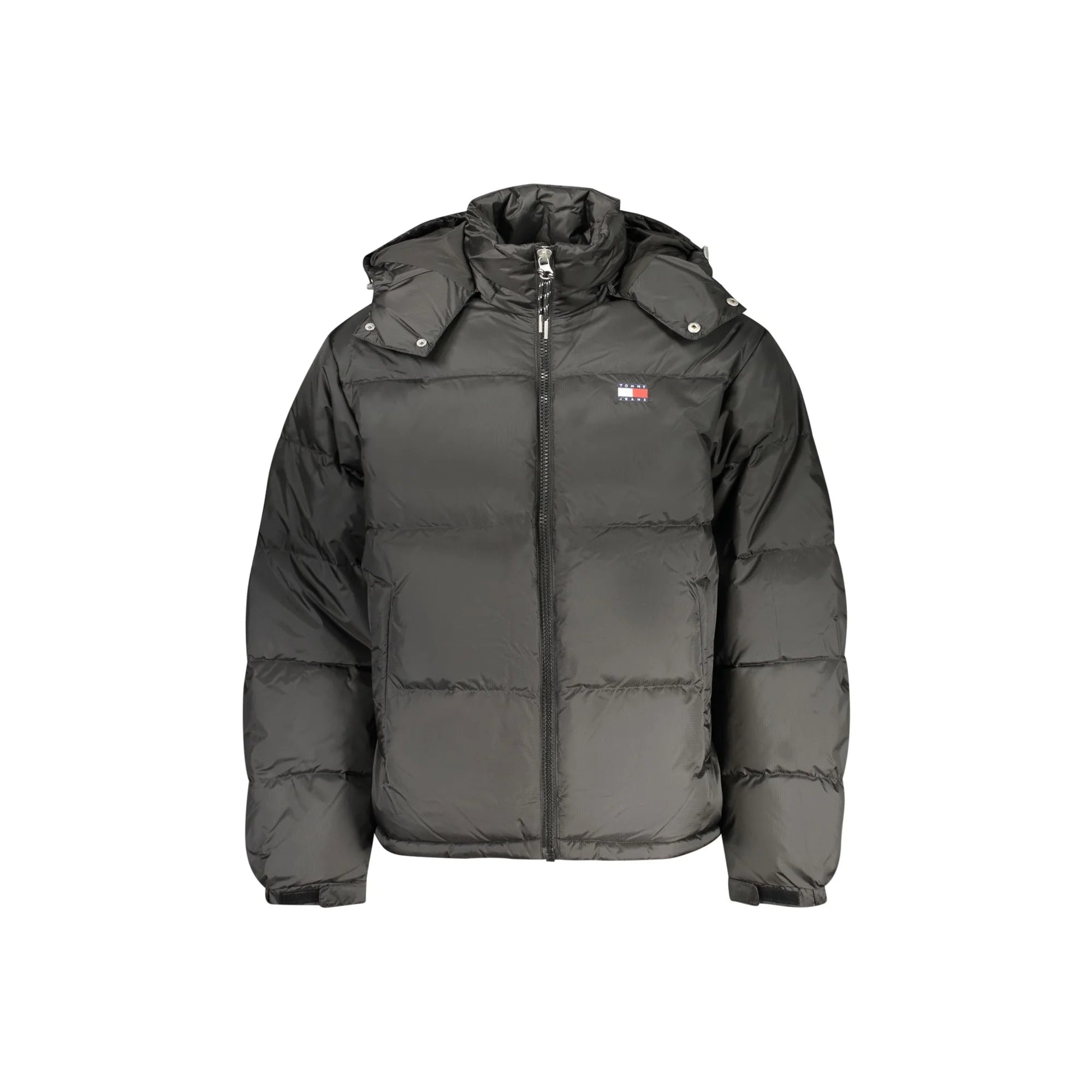 Tommy Hilfiger Giubbotto Uomo Nero Cappuccio Removibile Water Logo Giubbotti e Giacche - foto prodotto